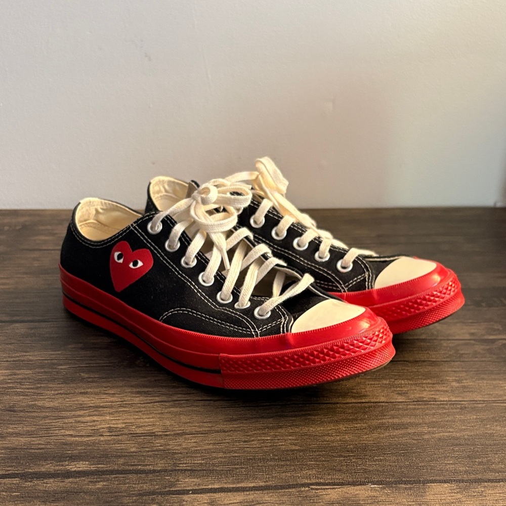 Converse Black COMMe des GARCONS